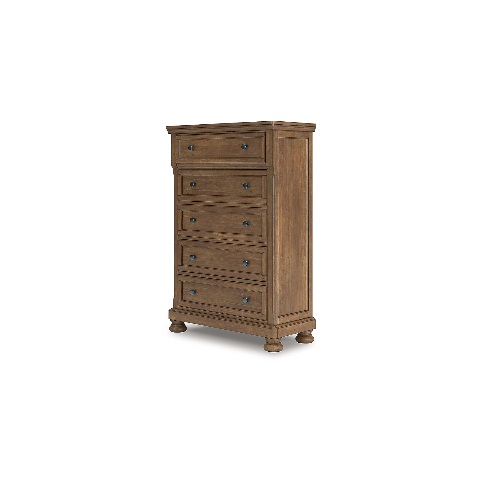 Feddinger Queen Panel Bed, Dresser, Mirror, Chest and Nightstand (PCB779-SI) - Image 15