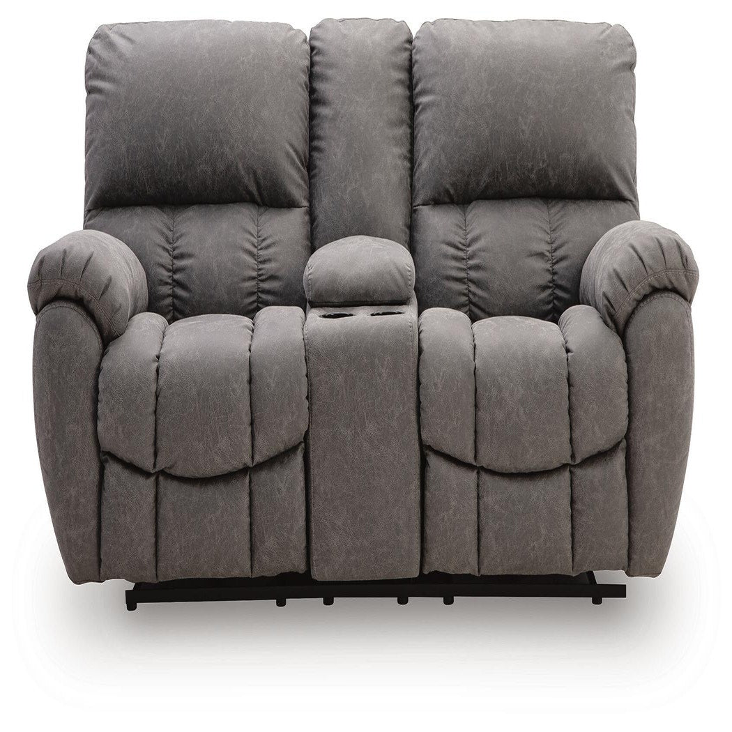 Bakerstein Power Reclining Loveseat with Console (PC12503-SI)