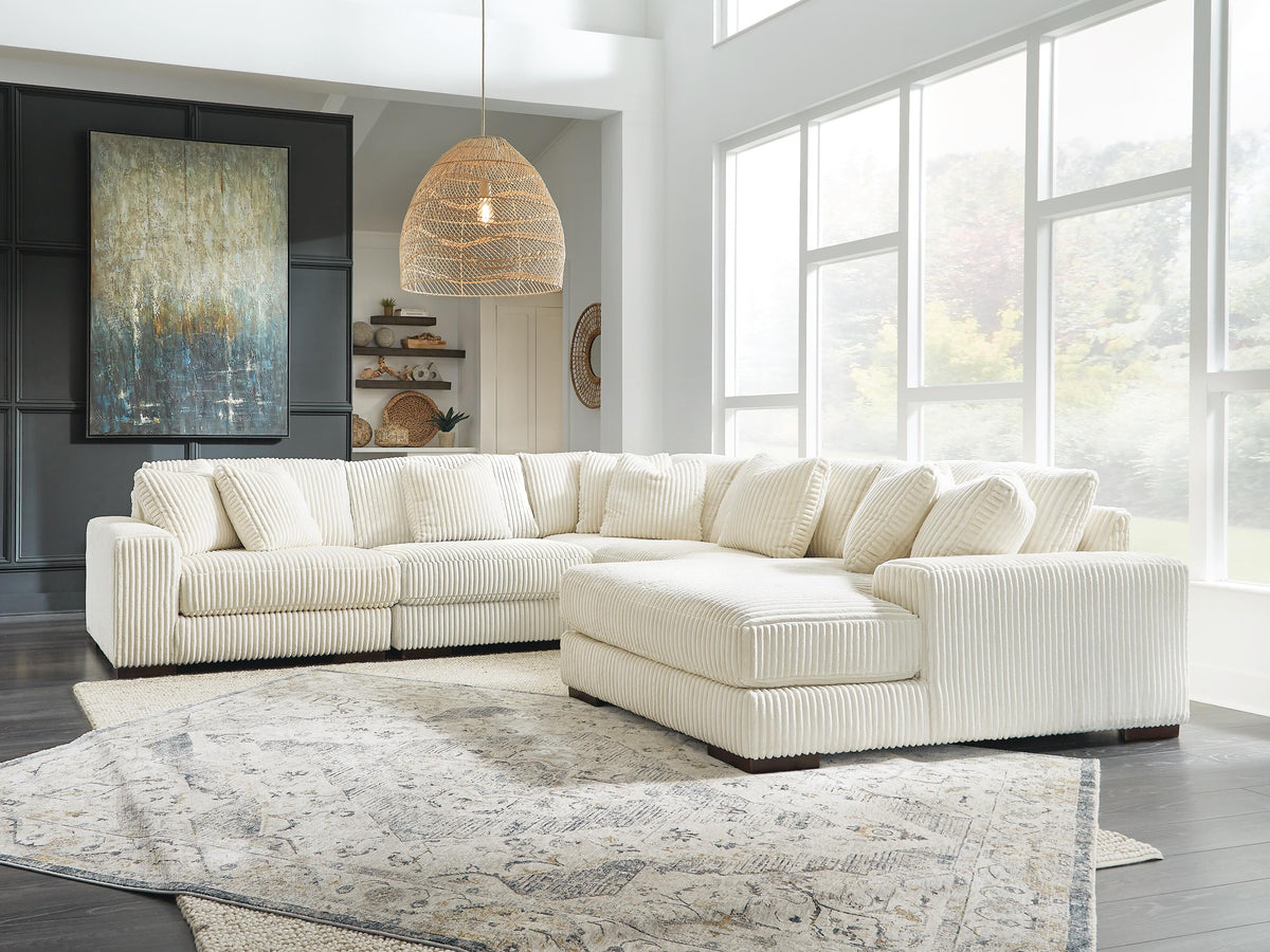 Lindyn 5-Piece Sectional with Chaise (21104-SI) - Image 2