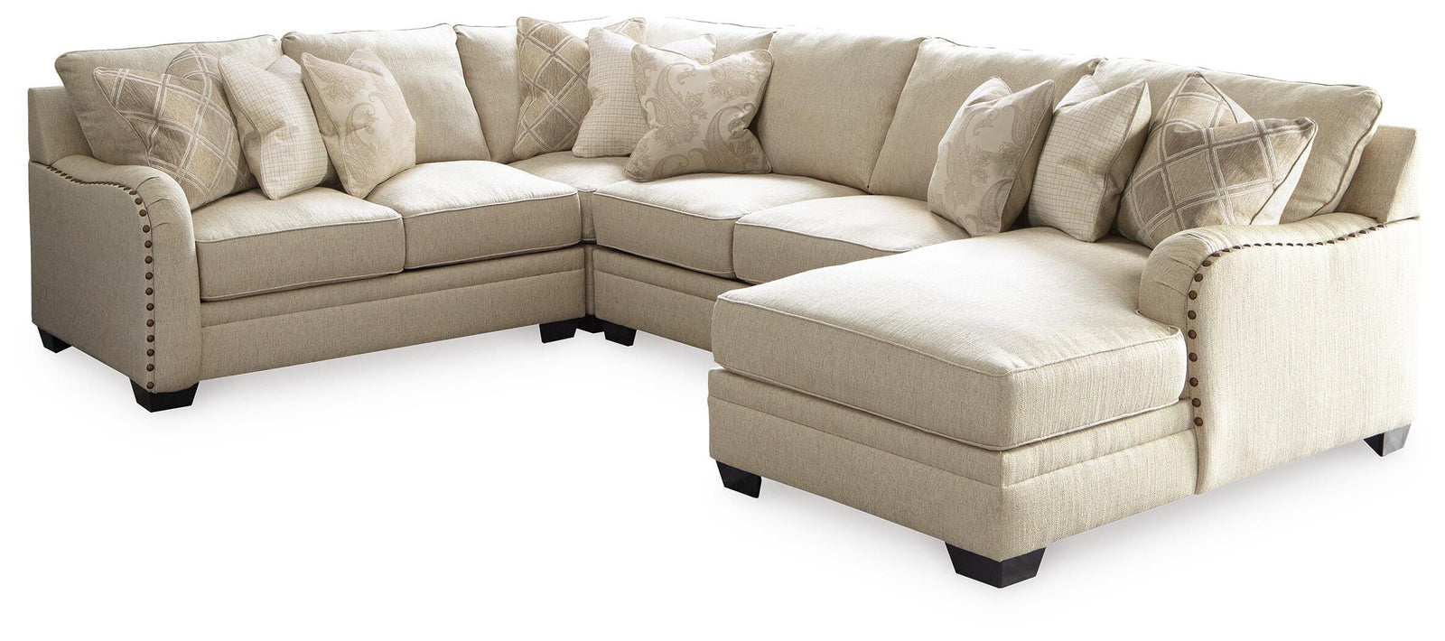 Luxora 4-Piece Sectional with Chaise (52521-SI)