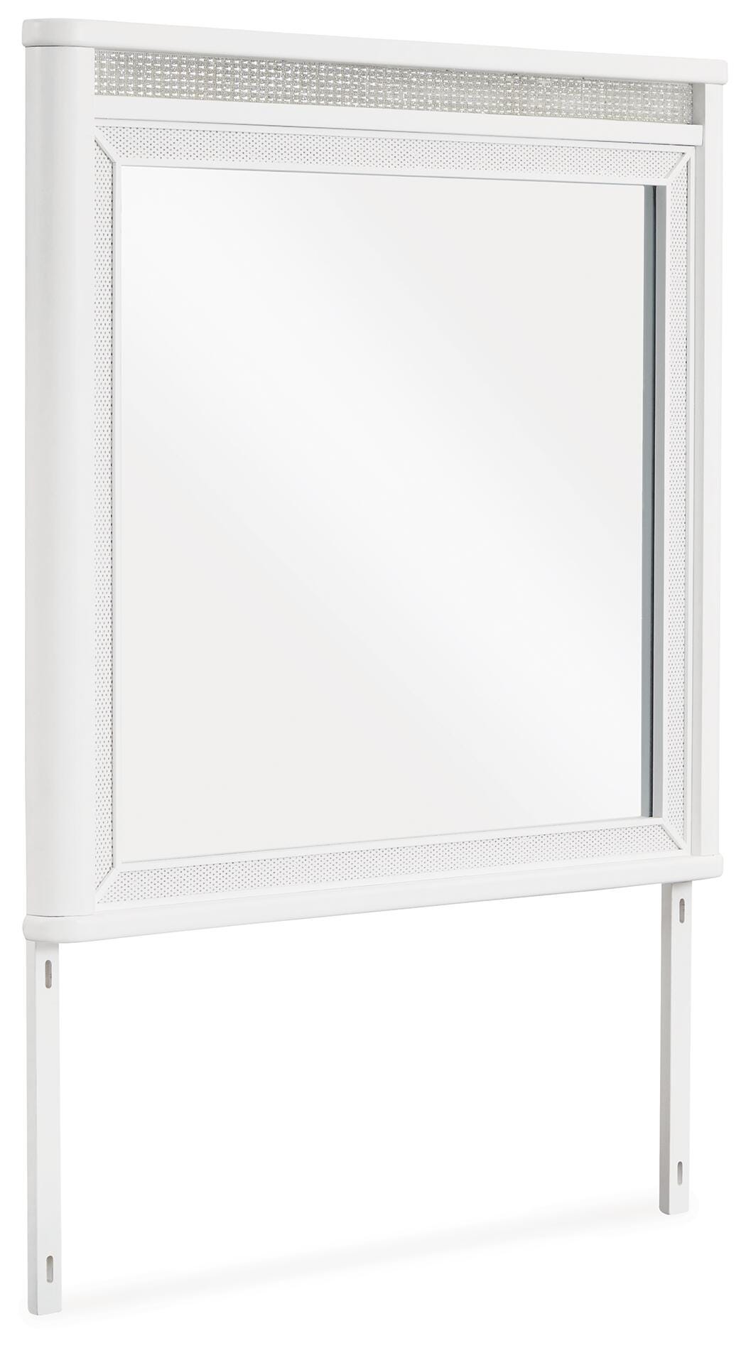 Chalanna Bedroom Mirror - White  (B822-SI)