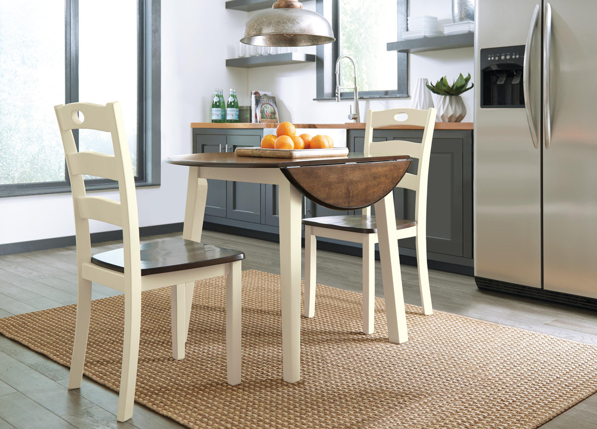 Woodanville Dining Table with 2 Chairs (D335-SI) - Image 3