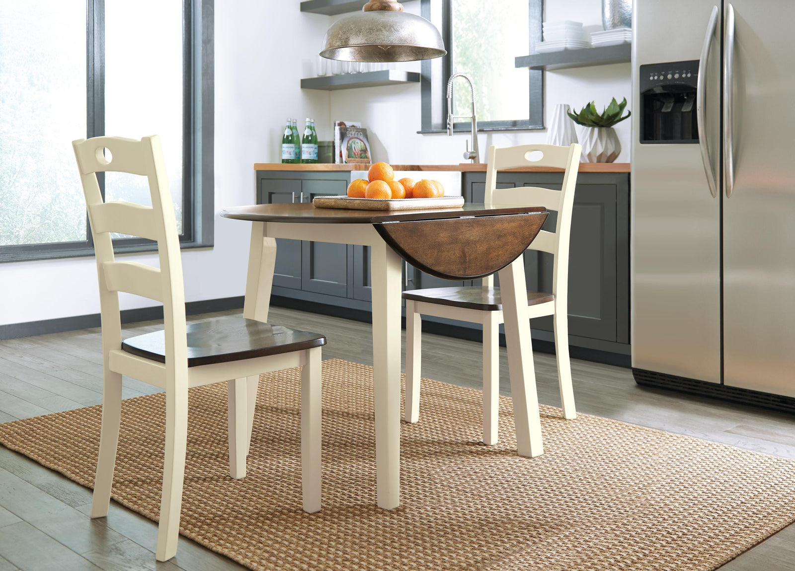 Woodanville Dining Table with 2 Chairs (D335-SI) - Image 3