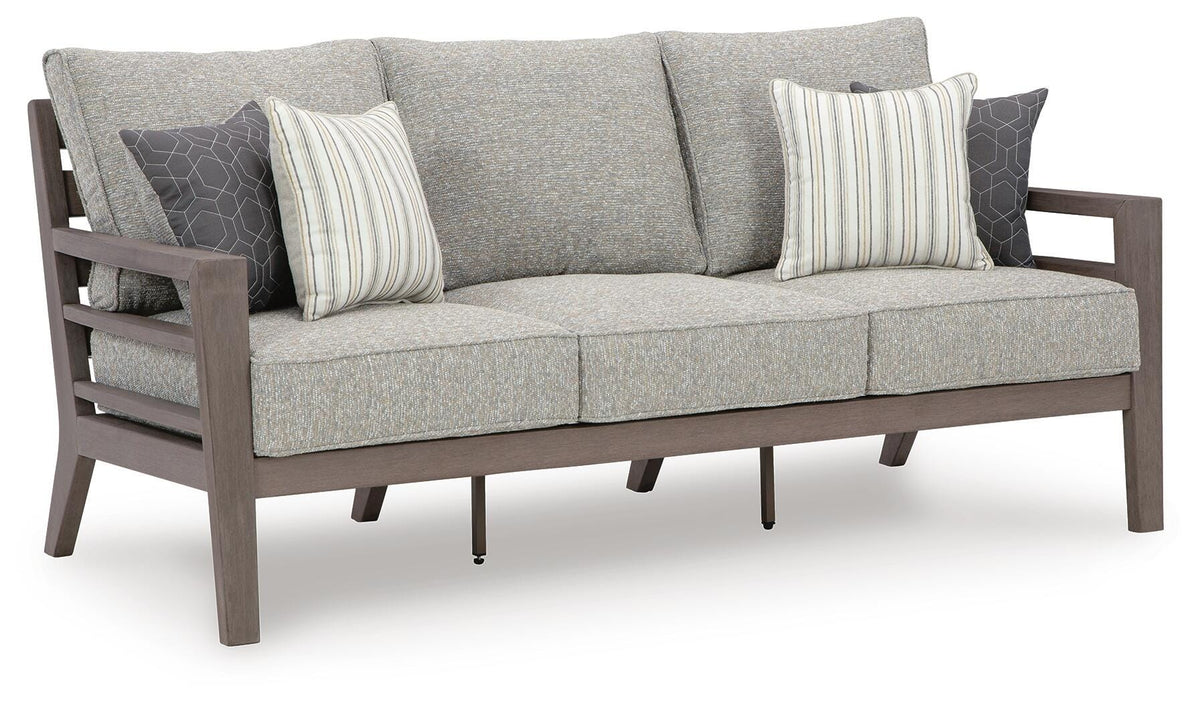 Hillside Barn Outdoor Sofa with Cushion (P564-SI) - Image 3
