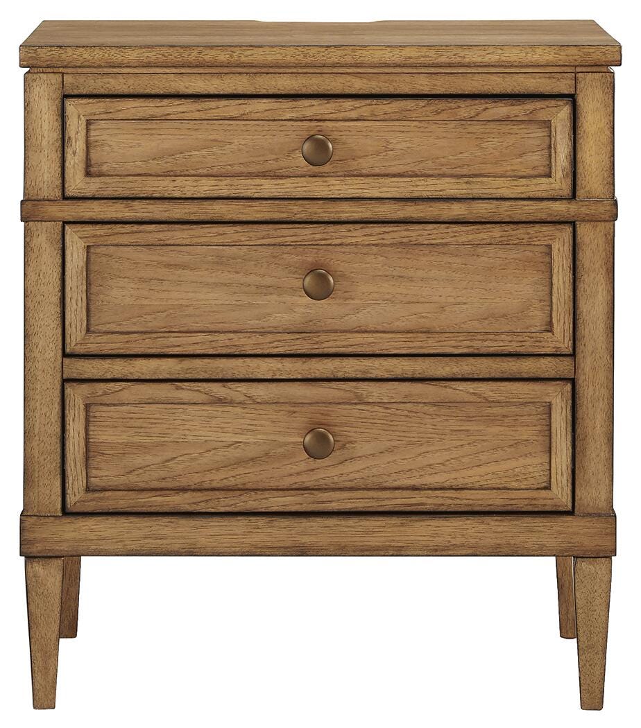 Sharlance Nightstand - Brown  (B895-SI) - Image 4