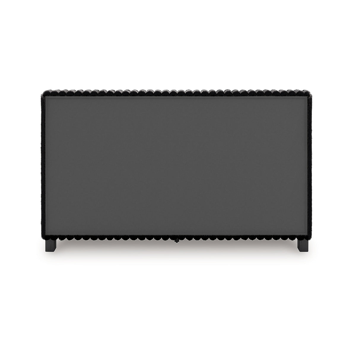 Zuraleus Queen Upholstered Bed, Dresser and Mirror (PCB3380-SI) - Image 12