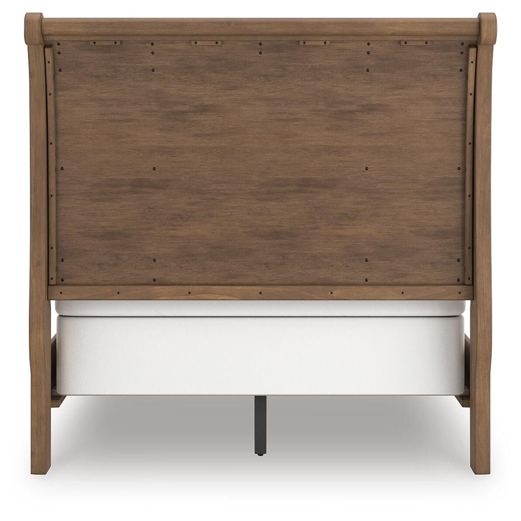 Feddinger Queen Sleigh Bed (PCB779-SI) - Image 4
