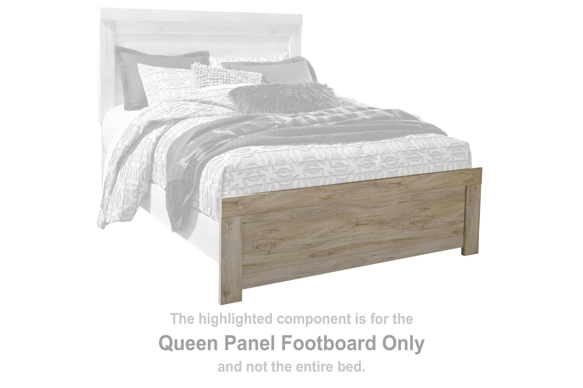 Bellaby Panel Footboard - Whitewash  (B331-SI)