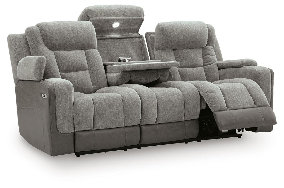 Mixed Motion Power Reclining Sofa (PC83505-SI) - Image 4