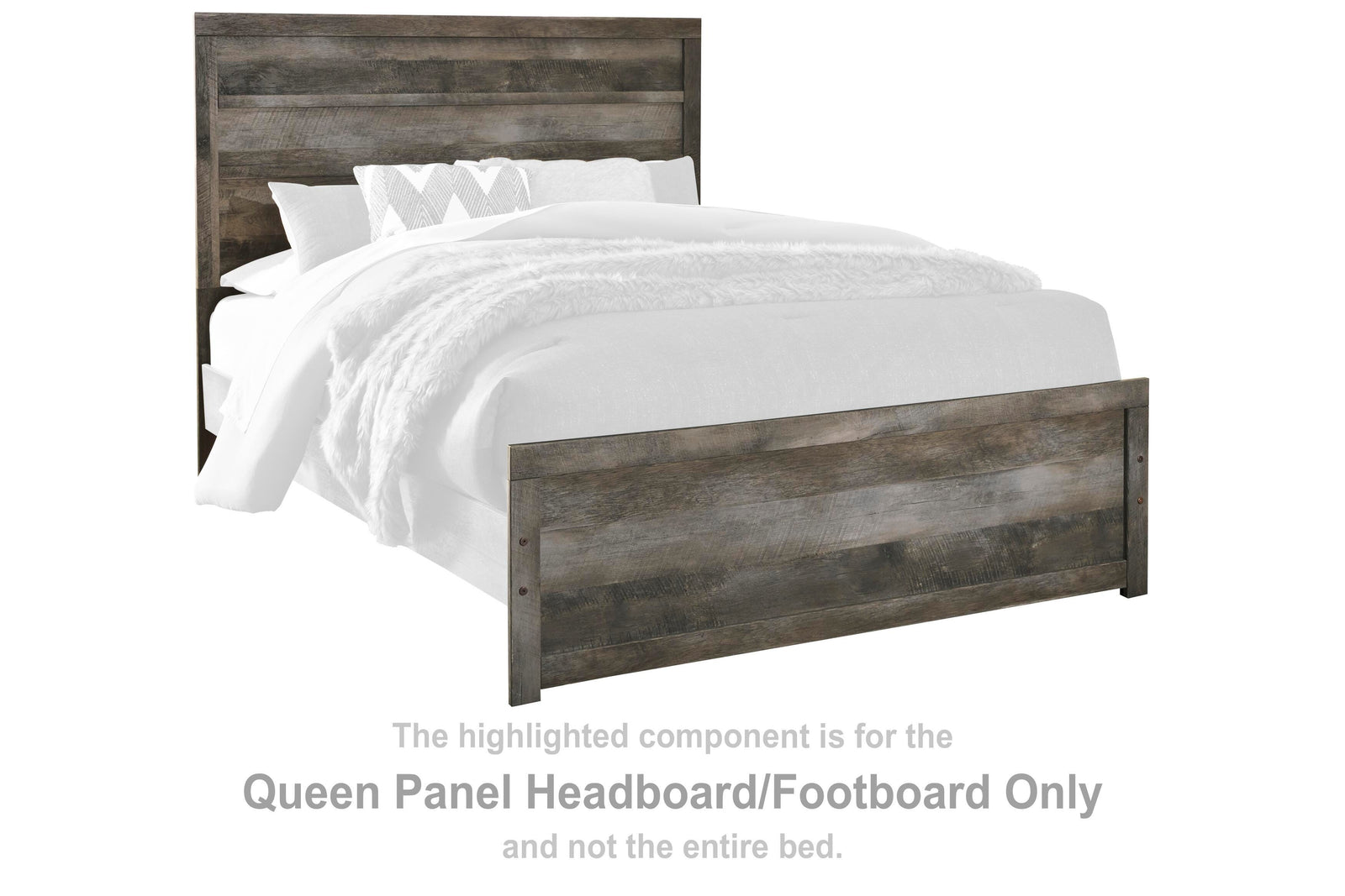 Wynnlow Panel Headboard/Footboard - Gray  (B440-SI)