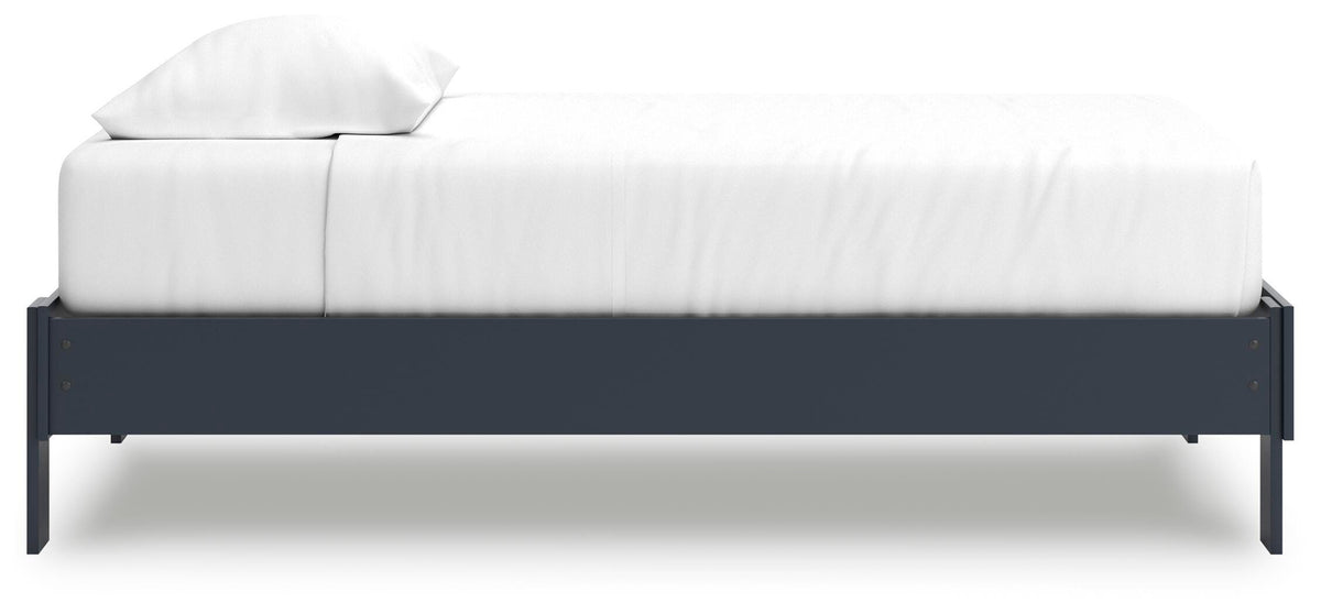 Simmenfort Platform Bed (Youth) - Navy Blue  (EB1528-SI) - Image 14
