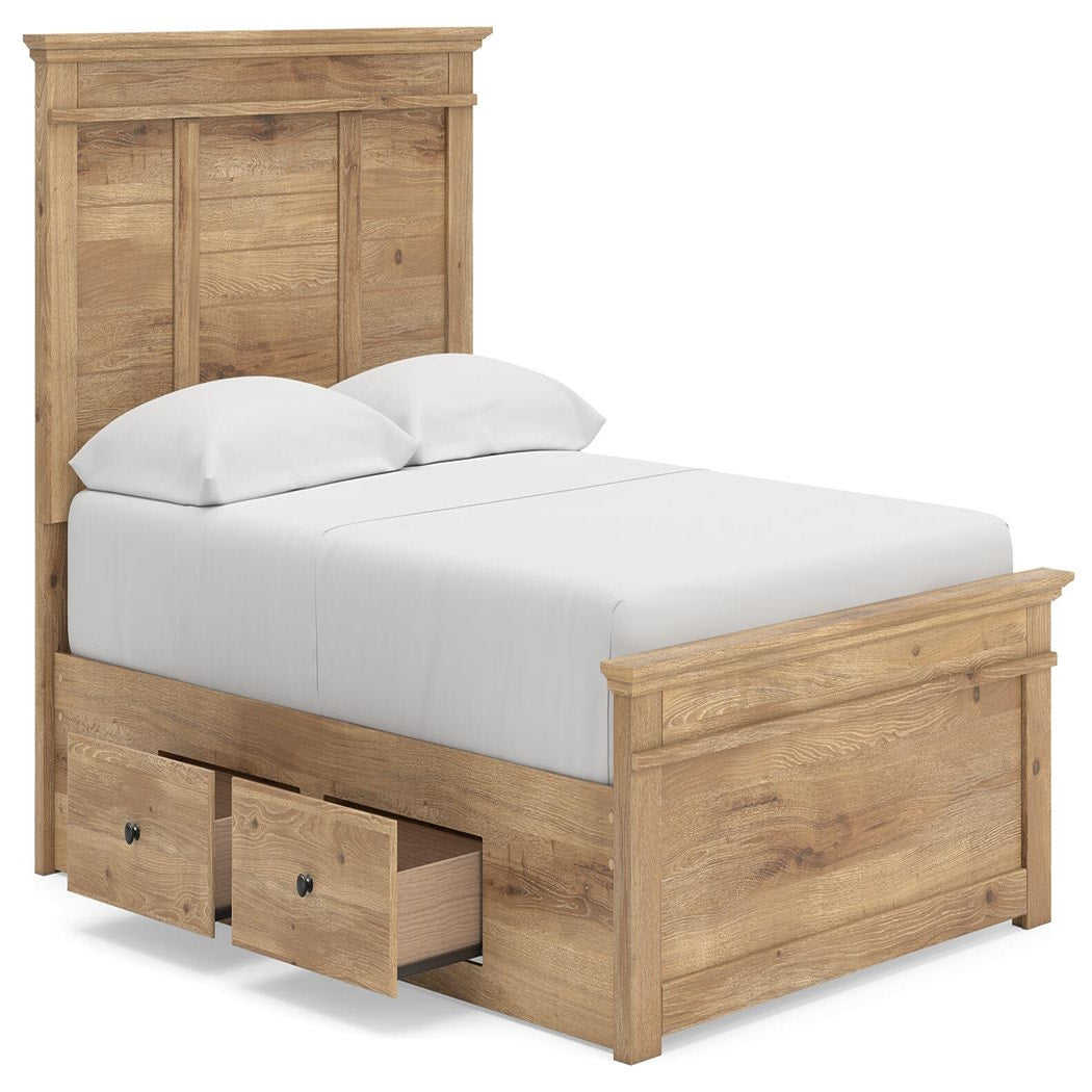 Makidern Full Panel Storage Bed (PCB1170-SI) - Image 4