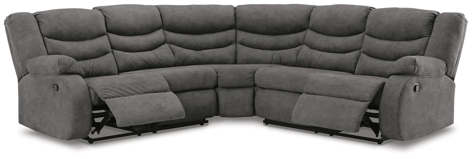 Partymate 2-Piece Reclining Sectional (36903-SI) - Image 2