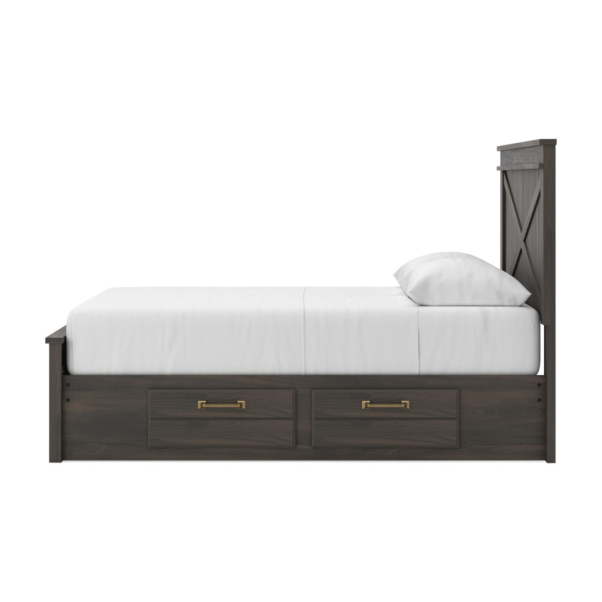 Vonitta Bay Queen Panel Storage Bed (PCB2648-SI) - Image 8