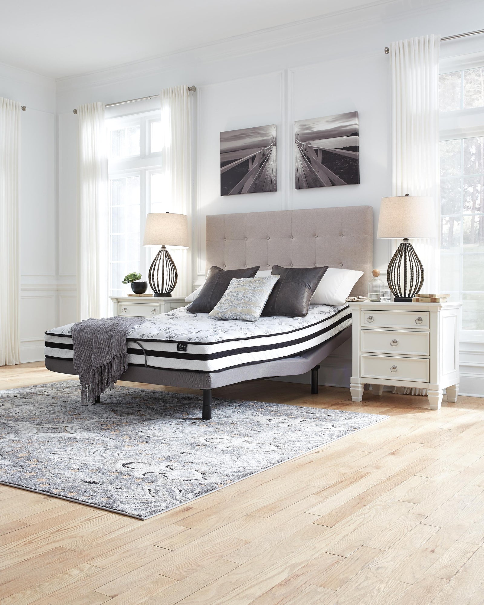 8 Inch Chime Innerspring King Mattress in a Box (M695-SI) - Image 9