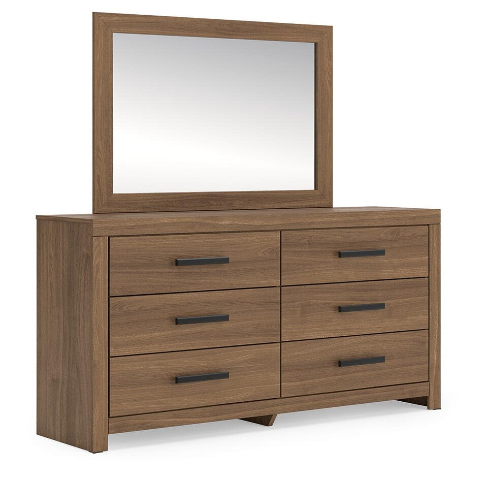 Broachmyn Queen Panel Bed, Dresser, Mirror and Nightstand (PCB1116-SI) - Image 3