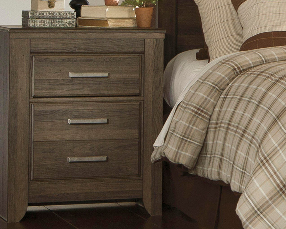 Juararo Nightstand - Dark Brown  (B251-SI) - Image 2
