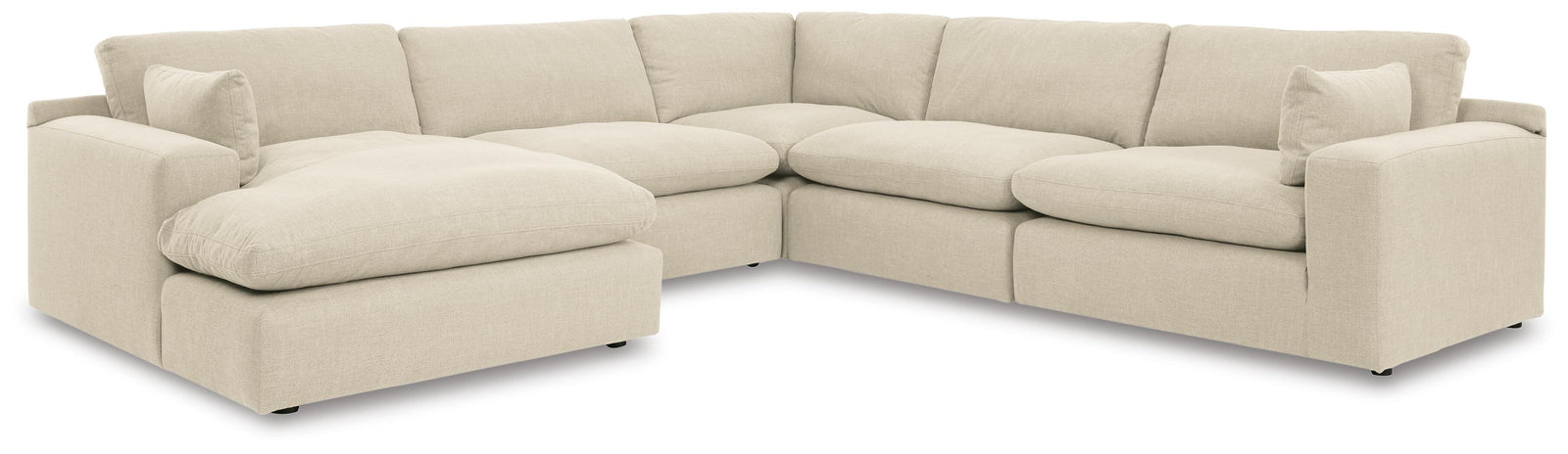 Elyza 5-Piece Sectional with Chaise (10006-SI)