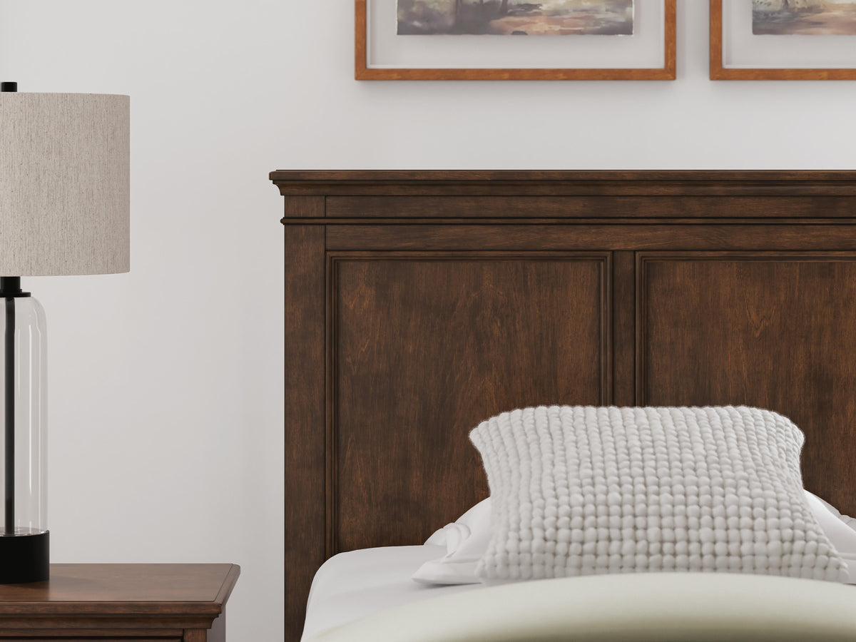 Danabrin Panel Headboard - Brown  (B685-SI) - Image 10