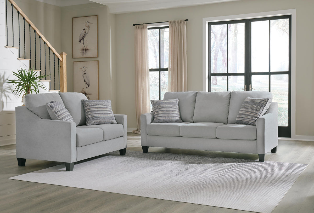 Adlai Sofa and Loveseat (30103-SI) - Image 2