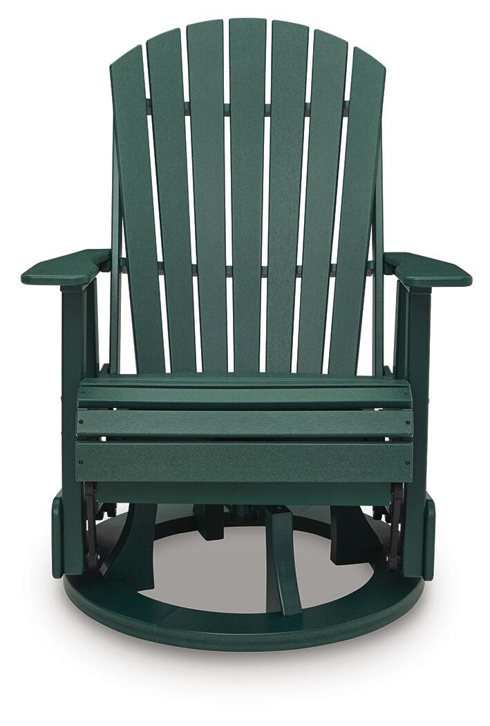 Shell Beach Outdoor Loveseat Glider (PCP115-SI) - Image 11