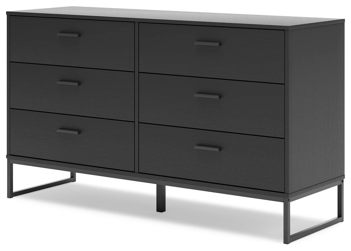 Socalle Dresser - Black  (EB1865-SI) - Image 3
