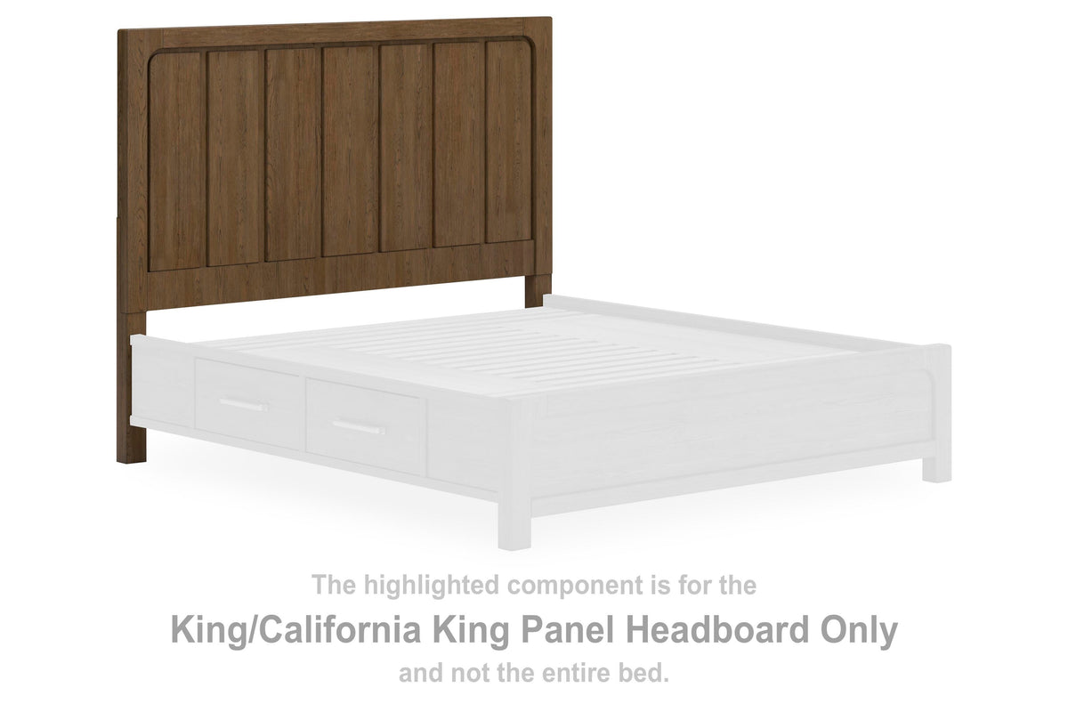 Cabalynn Panel Headboard - Light Brown  (B974-SI)