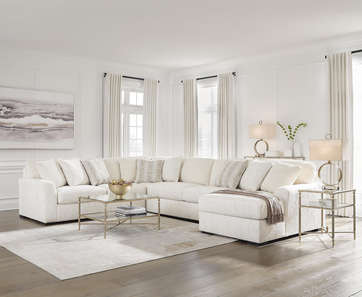 Chessington 4-Piece Sectional with Chaise (61904-SI) - Image 4