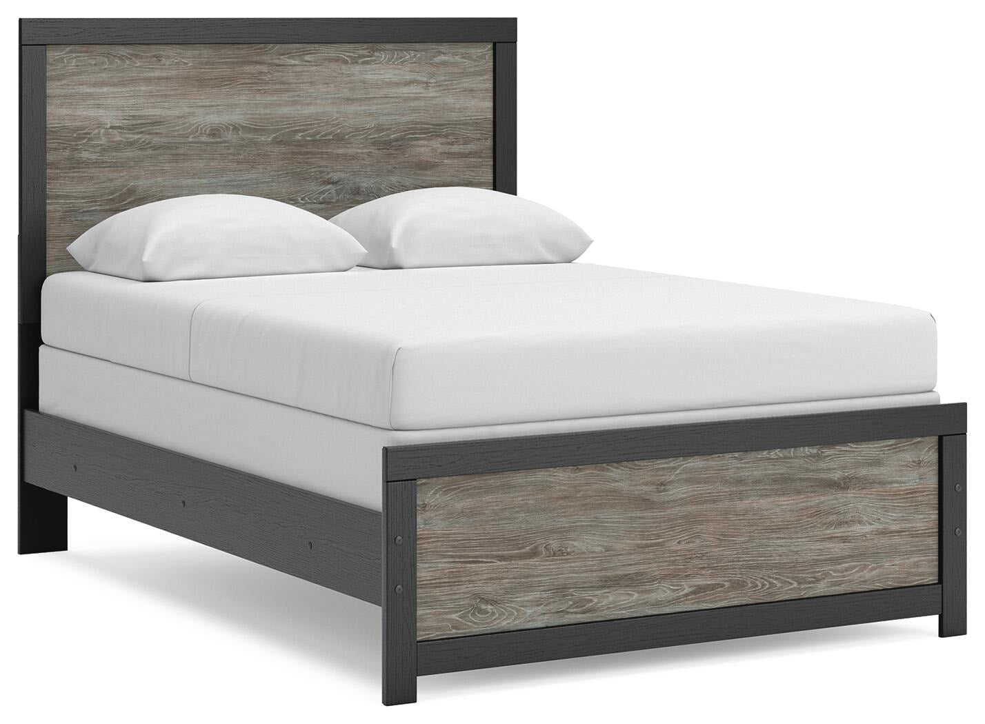 Broachmyn Full Panel Bed, Dresser and Mirror (PCB1118-SI) - Image 11