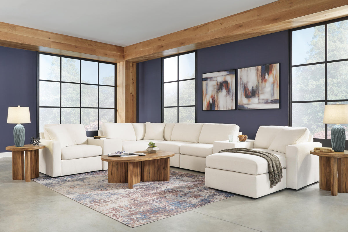 Modmax 6-Piece Sectional and Ottoman (92103-SI) - Image 23