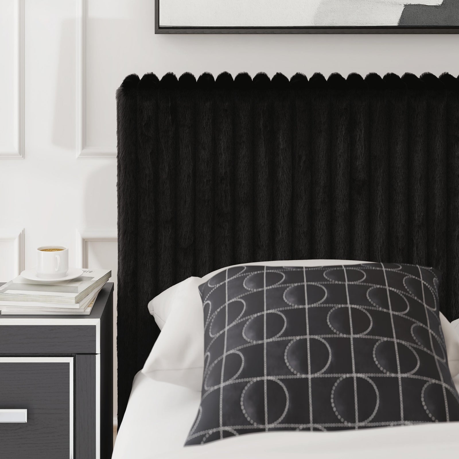 Zuraleus King Upholstered Bed (PCB3380-SI) - Image 9