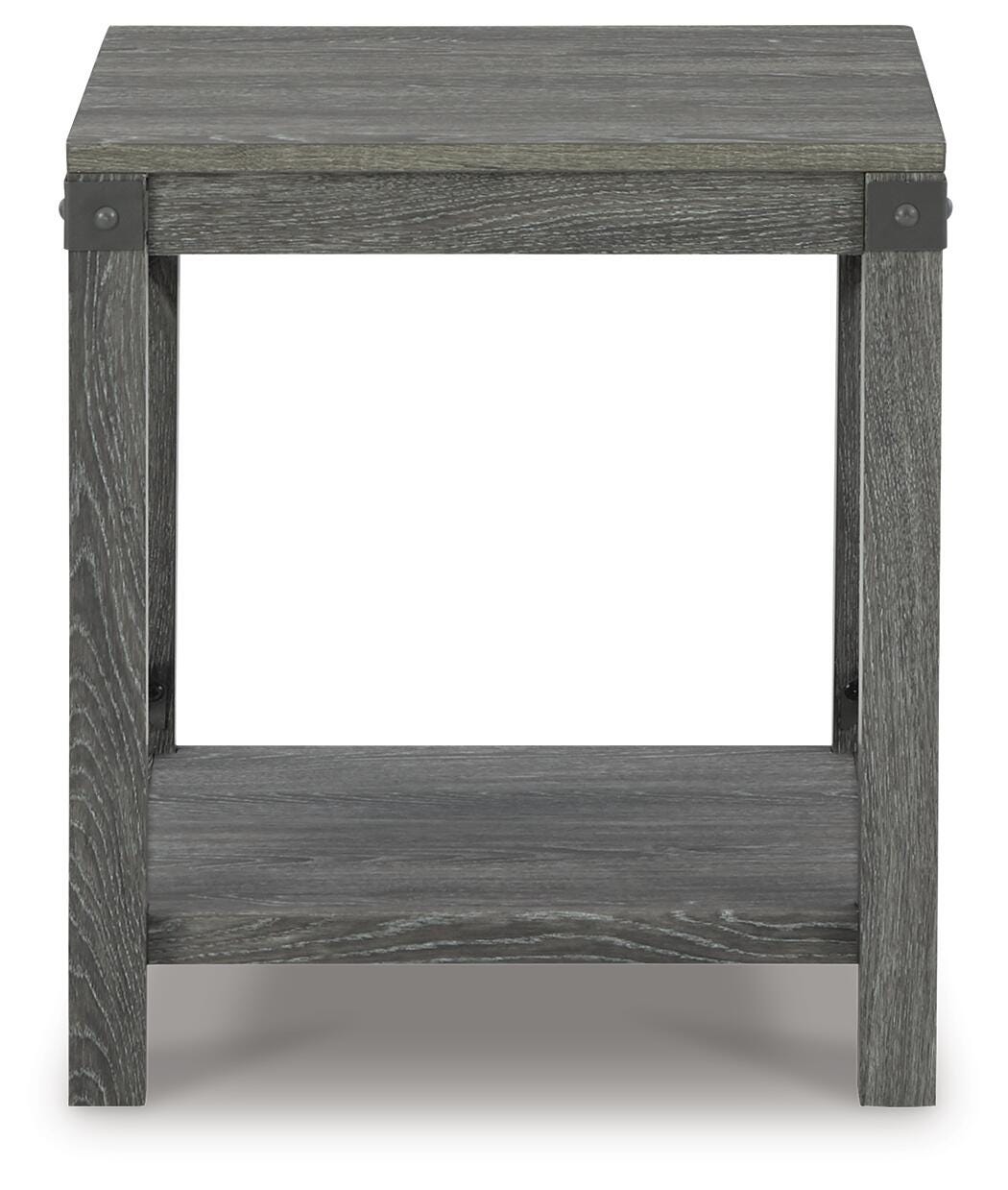 Freedan Lift-top Coffee Table, 2 End Tables and Console - Grayish Brown  (T175-SI) - Image 13