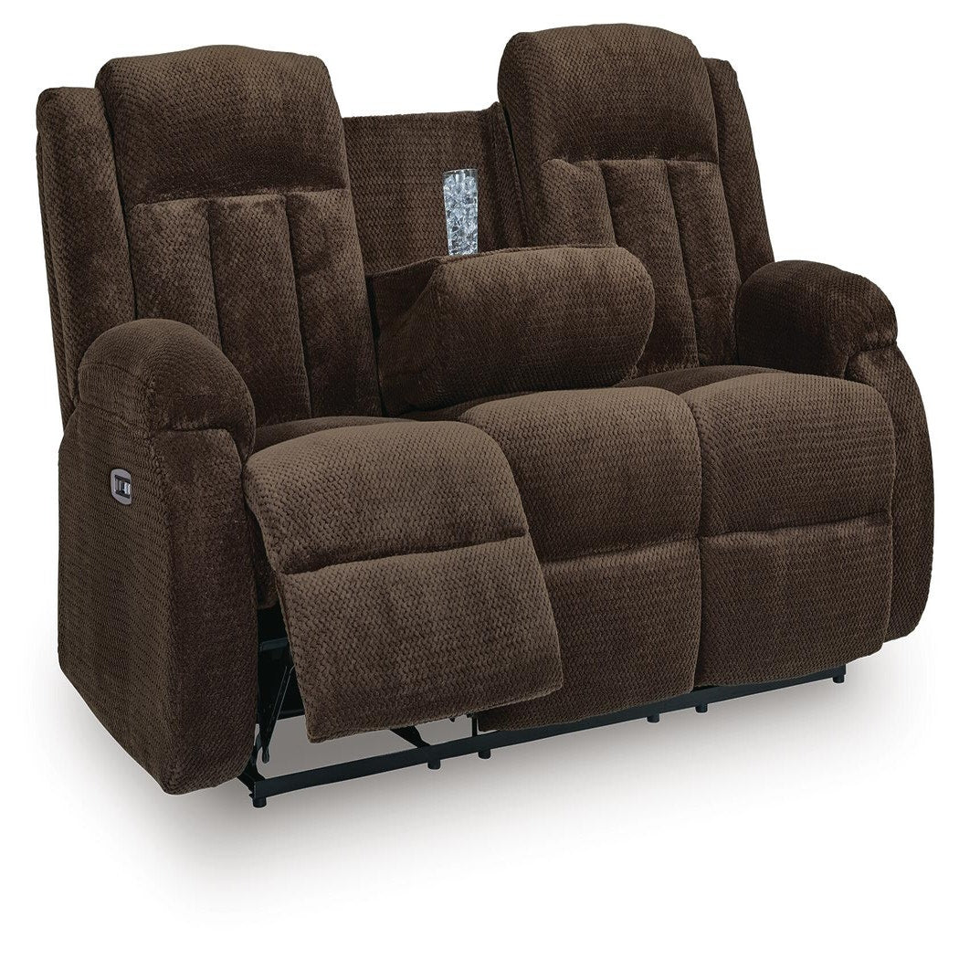 Observation Power Reclining Sofa with Drop Down Table (PC21406-SI) - Image 3