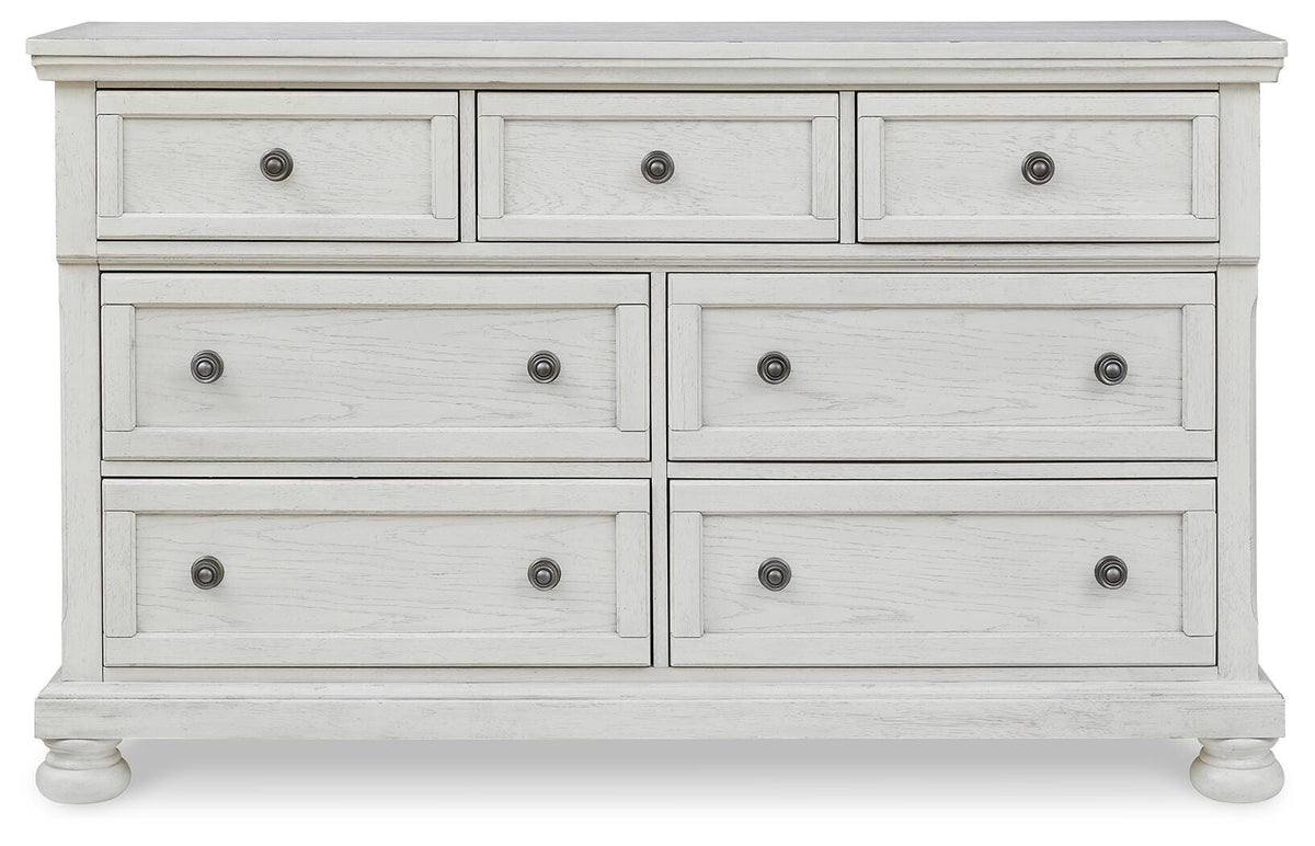 Robbinsdale Panel Storage Bed, Dresser, Chest and 2 Nightstands (B742-SI) - Image 3
