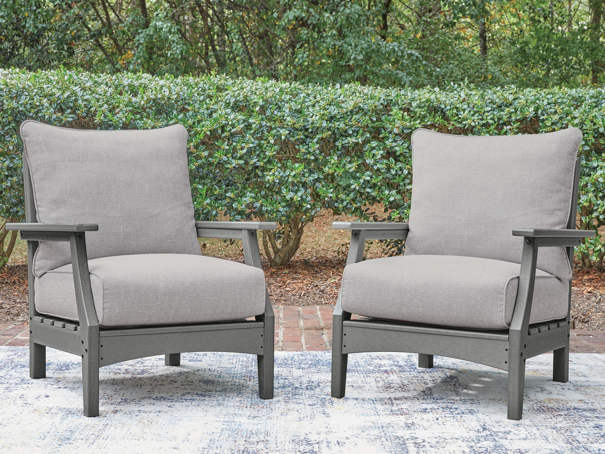 Cove Beach Outdoor Sofa with Cushion (PCP803-SI) - Image 2