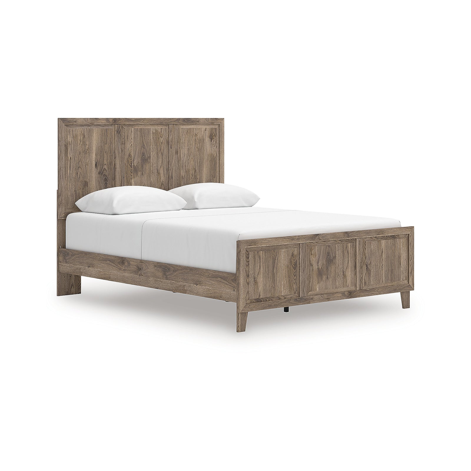 Rusticott Queen Panel Bed, Dresser and Nightstand (PCB2260-SI) - Image 11