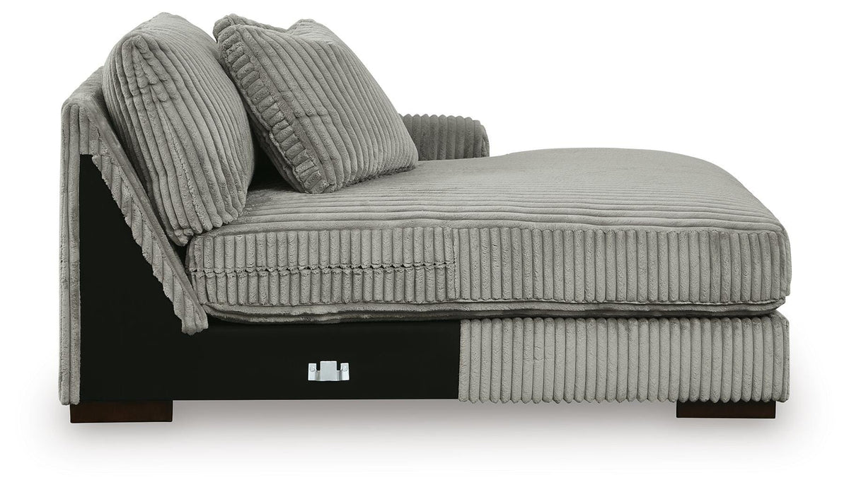 Lindyn 4-Piece Sectional, Chair and Ottoman (21105-SI) - Image 4