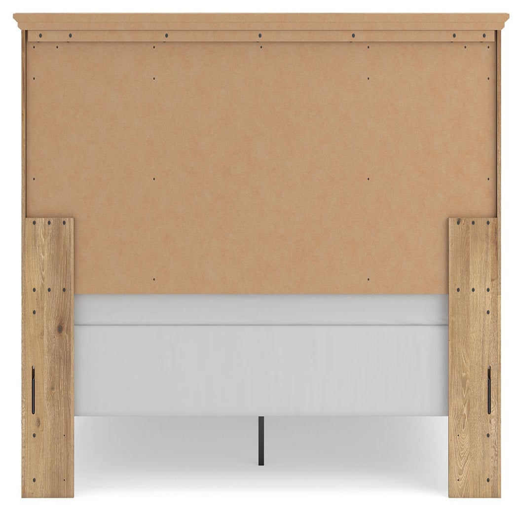 Makidern King Panel Bed, Dresser, Mirror and 2 Nightstands (PCB1170-SI) - Image 12