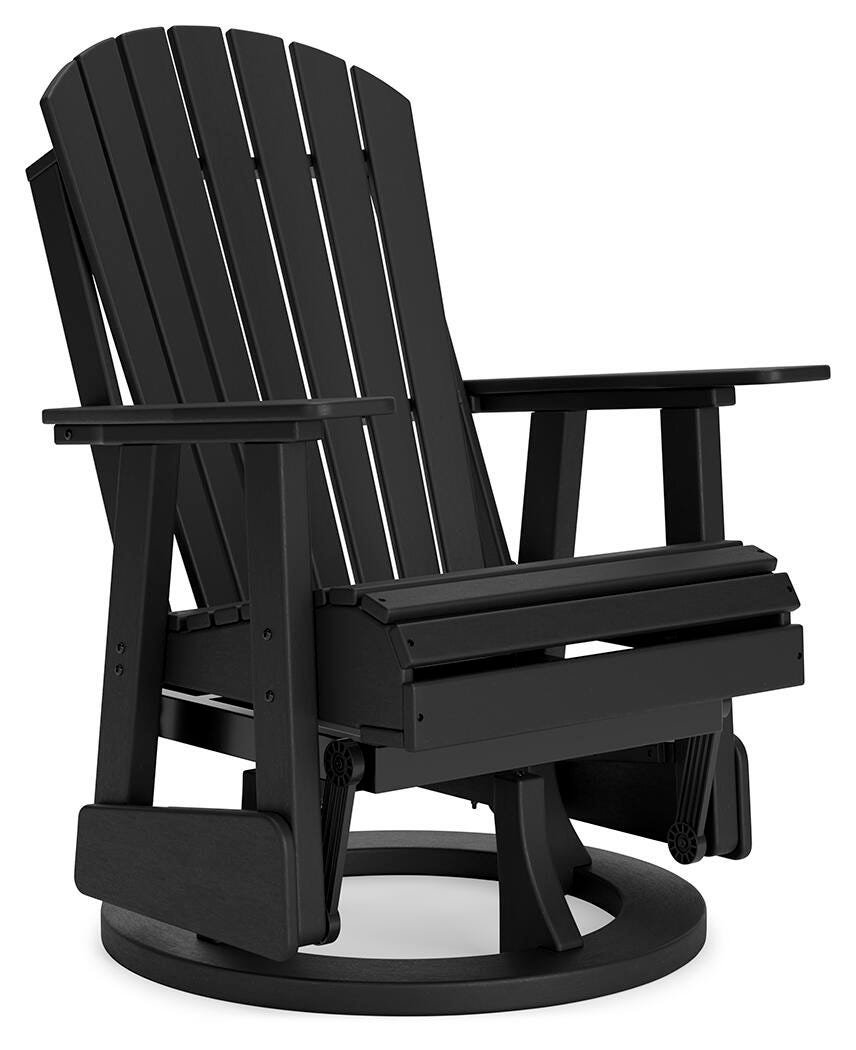Hyland Wave Outdoor Swivel Glider Chair (P108-SI) - Image 8