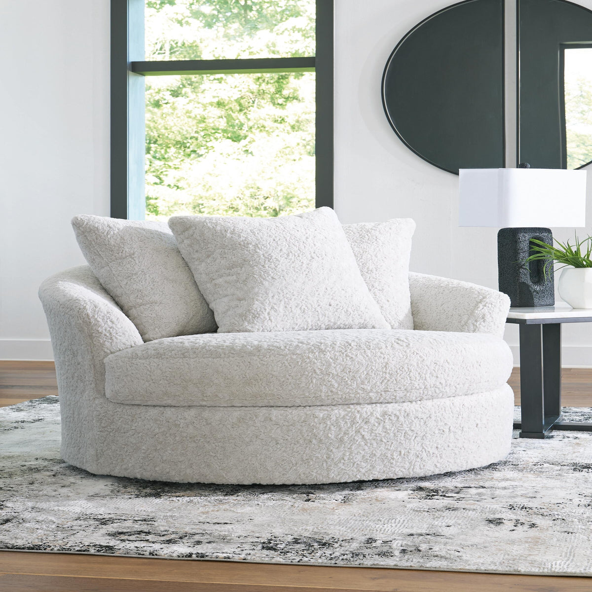 Cuddle Plush Oversized Armless Chaise (PC59106-SI) - Image 10