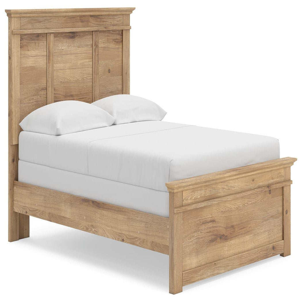 Makidern Full Panel Bed, Dresser and Mirror (PCB1170-SI) - Image 11