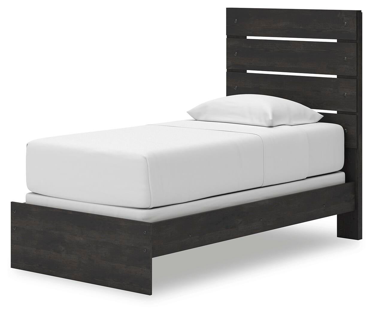 Hollivern Twin Panel Bed, Dresser and Mirror (PCB2108-SI) - Image 14