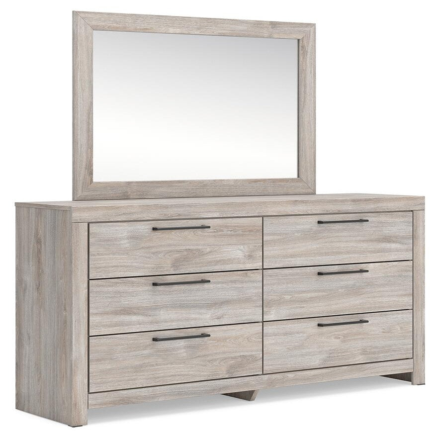 Broachmyn Queen Panel Bed, Dresser and Mirror (PCB1120-SI) - Image 3