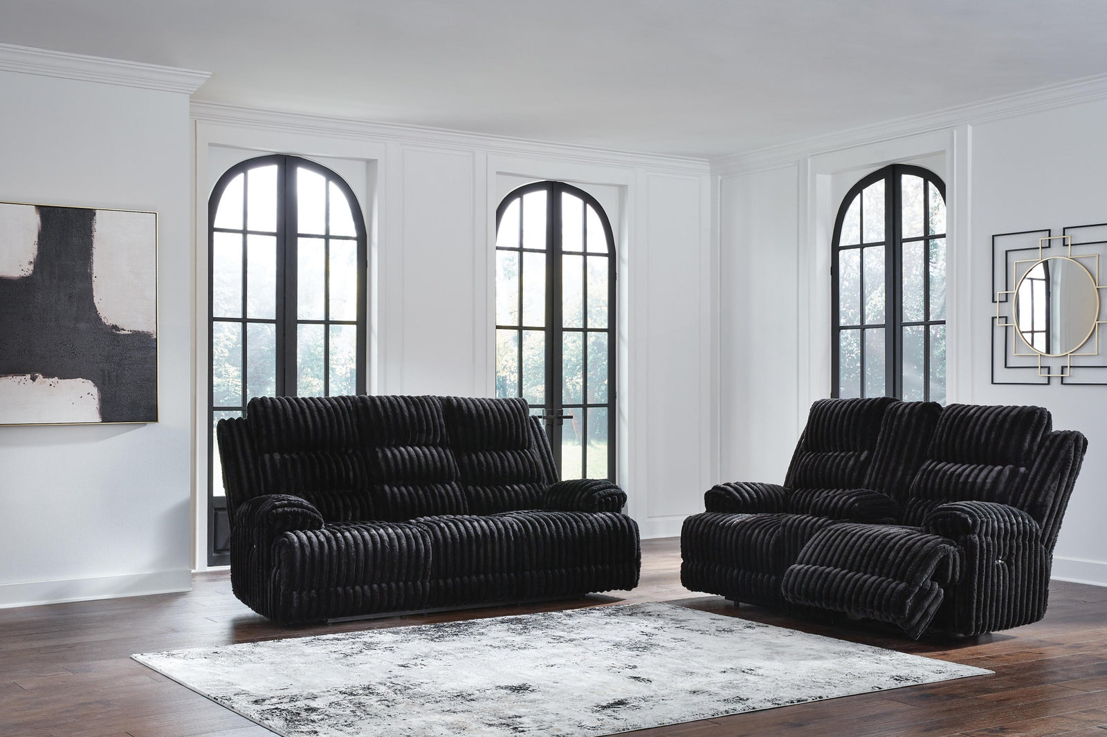 Rhines Falls Power Reclining Sofa and Loveseat (PC42805-SI) - Image 8