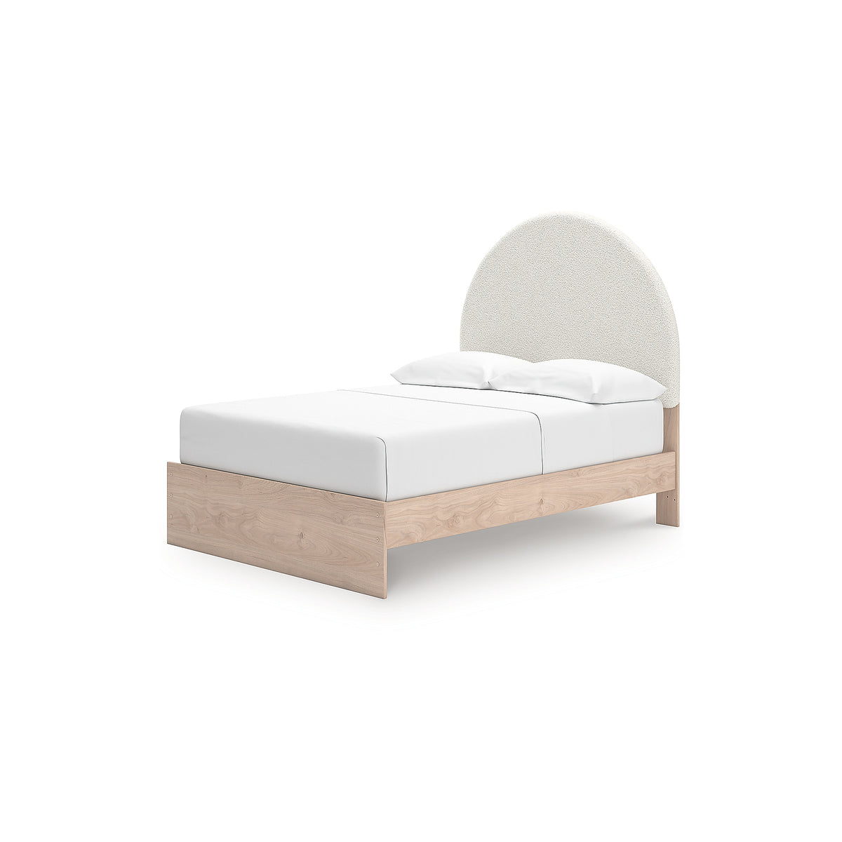 Arloster Full Upholstered Panel Bed, Dresser and Mirror (PCB1566-SI) - Image 15