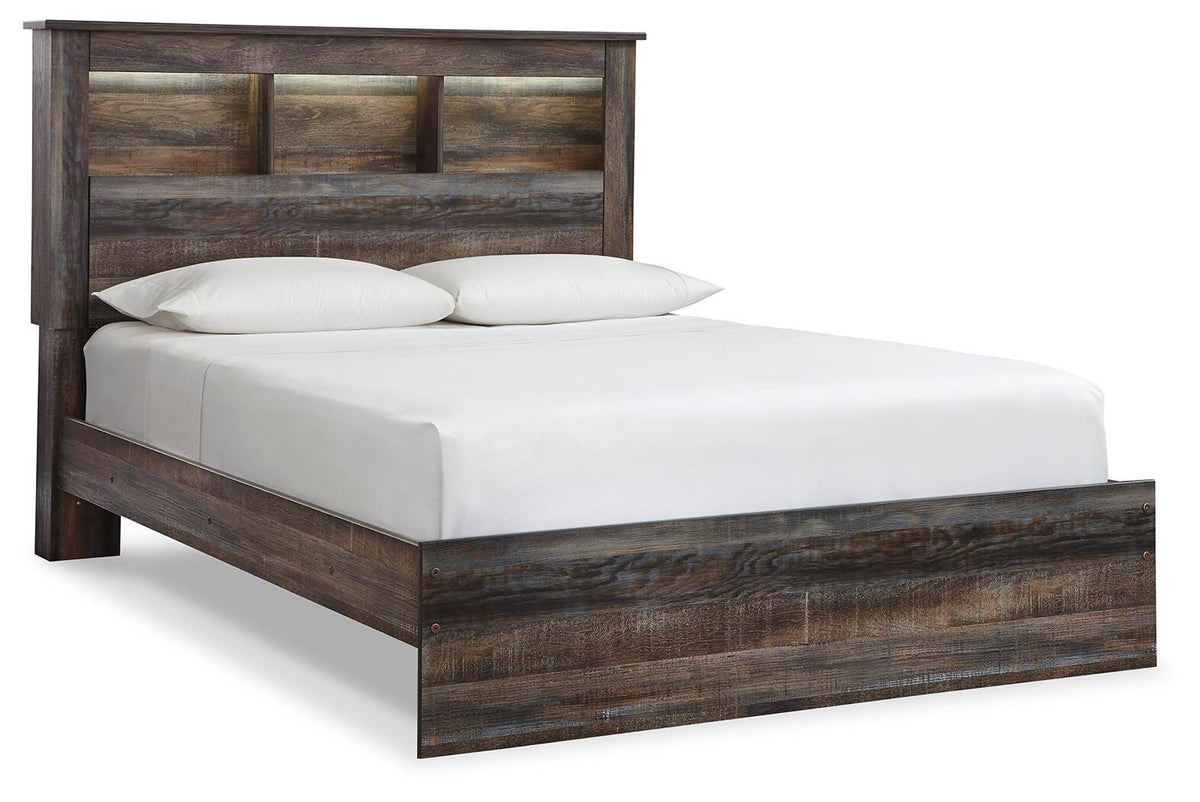 Drystan Bookcase Bed - Multi  (B211-SI)