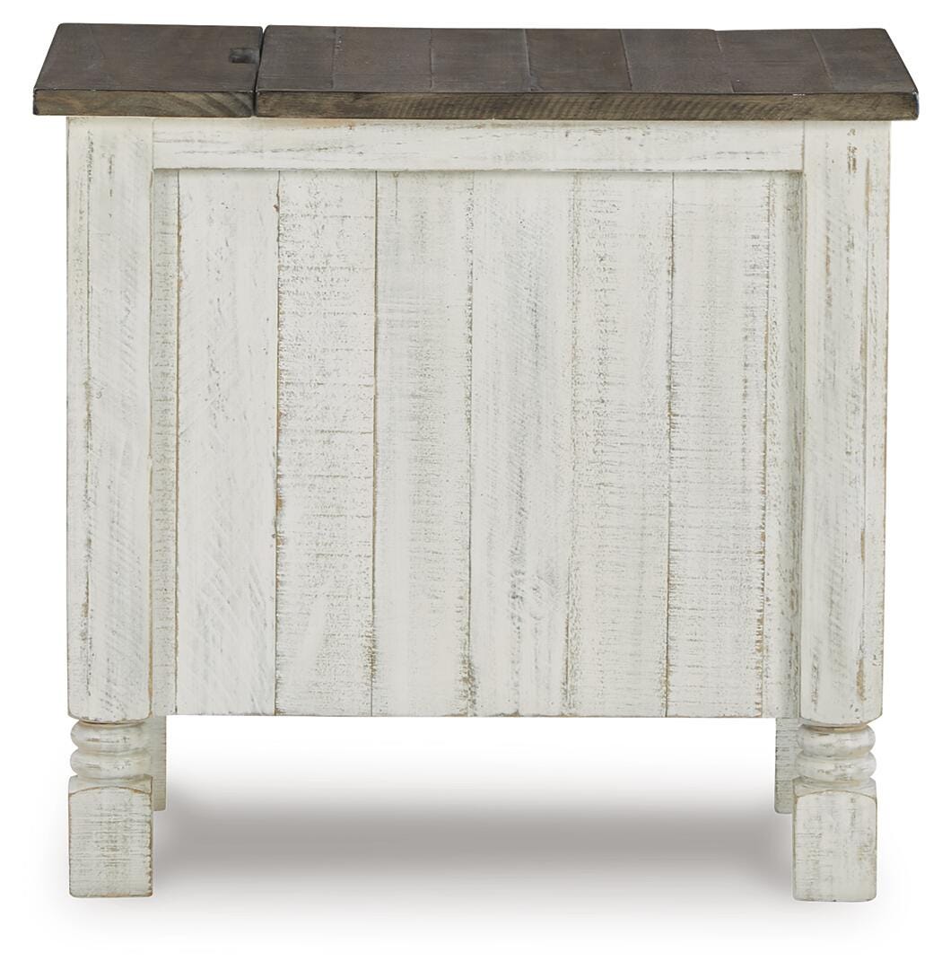 Havalance Chairside End Table - White/Gray  (T994-SI) - Image 4