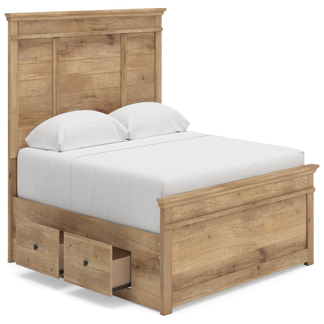 Makidern King Panel Storage Bed (PCB1170-SI) - Image 5