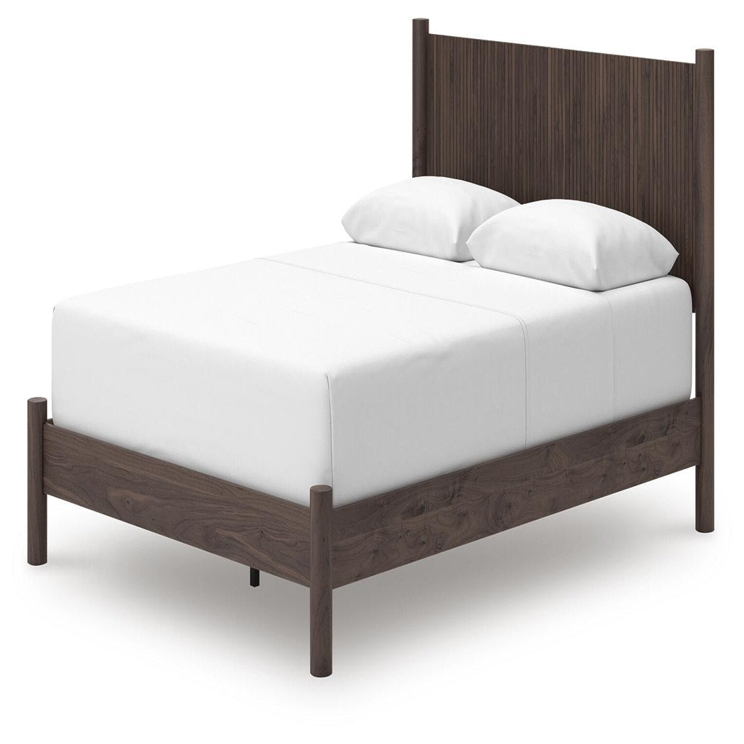Pamytta Queen Panel Bed, Dresser, Mirror and Nightstand (PCB2614-SI) - Image 6