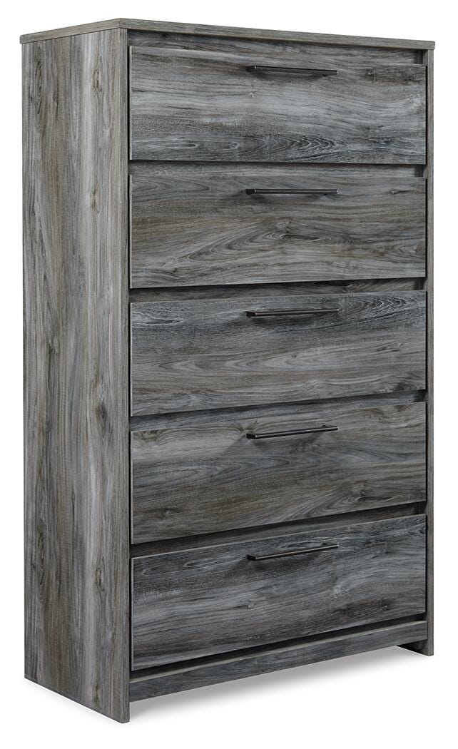 Baystorm Panel Storage Bed, Dresser, Mirror, Chest and Nightstand (B221-SI) - Image 5